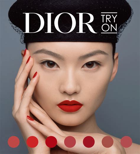 Dior virtual lipstick